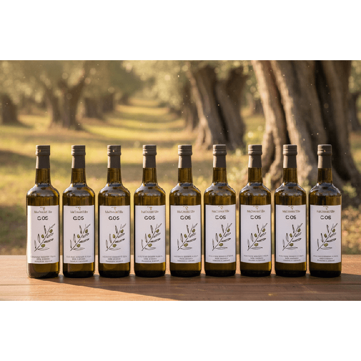 Maxi Scorta C.05: 9 Bottiglie Olio EVO Verona - Blend 5 Cultivar